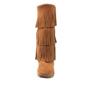 Minnetonka 1632 Women’s 3-Layer Fringe Boots